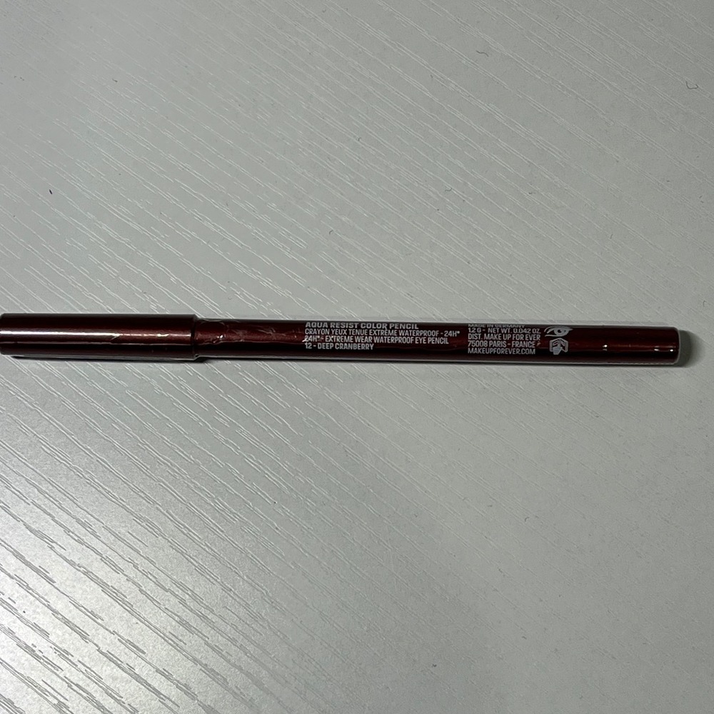 Make Up For Ever Aqua Resist Color Pencil 12 Deep Cranberry Waterproof Eyeliner